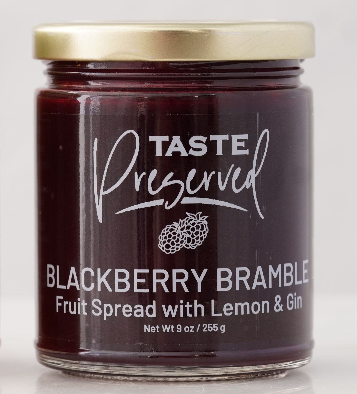 Front of Jar of Blackberry Bramble Fruit Spread