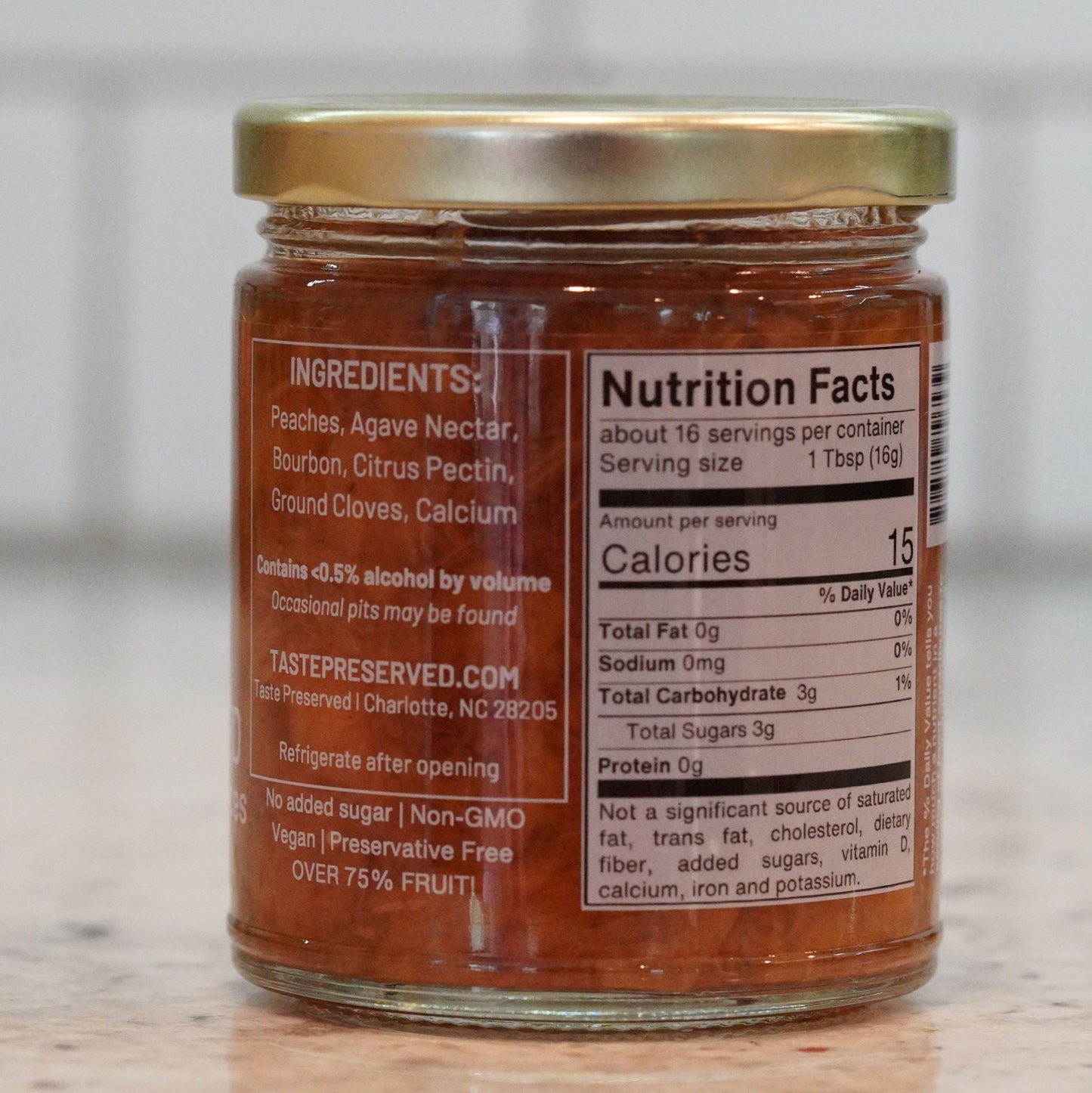 Peach Old Fashioned Fruit Spread